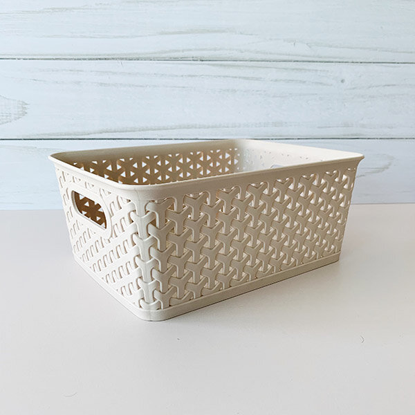 ORGANIZADOR CON TAPA BEIGE CH
